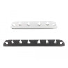 Delock Kabelhalter selbstklebend Kombi Set 4 Stück schwarz / weiß