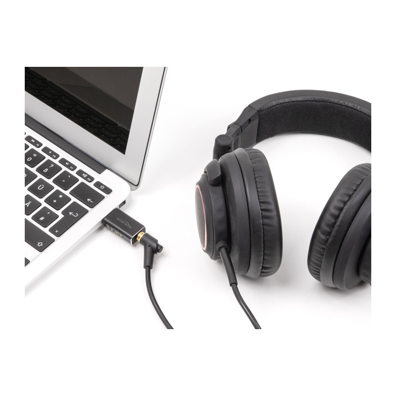 Delock USB Gaming DAC 24 Bit / 96 kHz High Res Audio