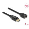 Delock DisplayPort 1.2 Verlängerungskabel 4K 60 Hz 1 m