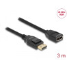 Delock DisplayPort 1.2 Verlängerungskabel 4K 60 Hz 3 m
