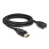Delock DisplayPort 1.2 Verlängerungskabel 4K 60 Hz 3 m