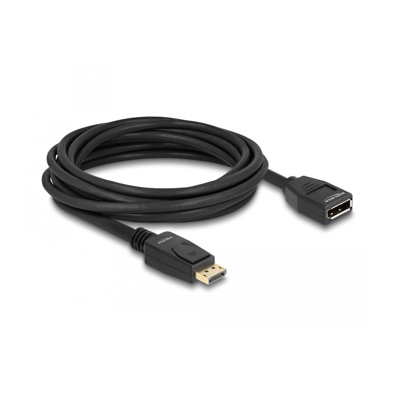 Delock DisplayPort 1.2 Verlängerungskabel 4K 60 Hz 5 m