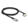 Delock Daten- und Ladekabel USB Type-C™ zu Lightning™ für iPhone™ und iPad™ 180° gewinkelt 1 m MFi