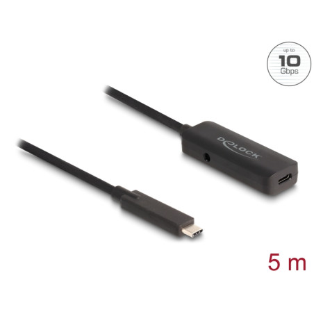 Delock Aktives USB 10 Gbps Verlängerungskabel USB Type-C™ 5 m