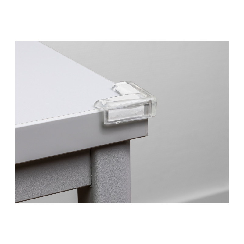 Delock Kantenschutz selbstklebend 40 x 40 x 13 mm transparent