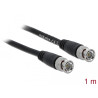 Delock Kabel BNC Stecker zu BNC Stecker 75 Ohm 1 m
