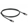 Delock Kabel BNC Stecker zu BNC Stecker 75 Ohm 1 m
