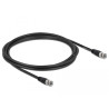 Delock Kabel BNC Stecker zu BNC Stecker 75 Ohm 2 m