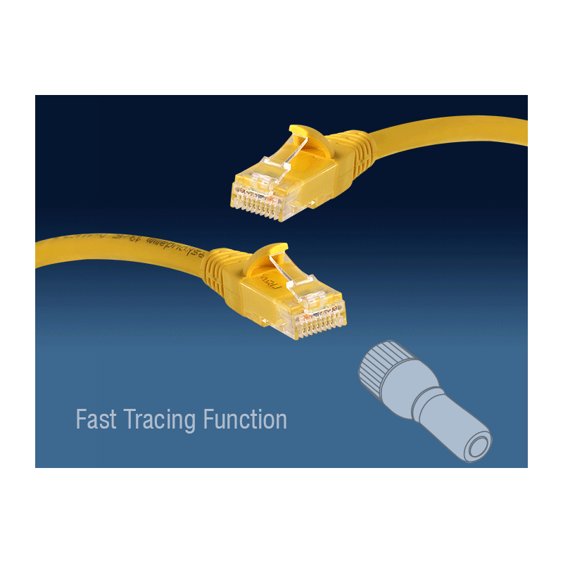 Delock RJ45 Kabel Cat.6A U/UTP Fast Tracing 0,5 m