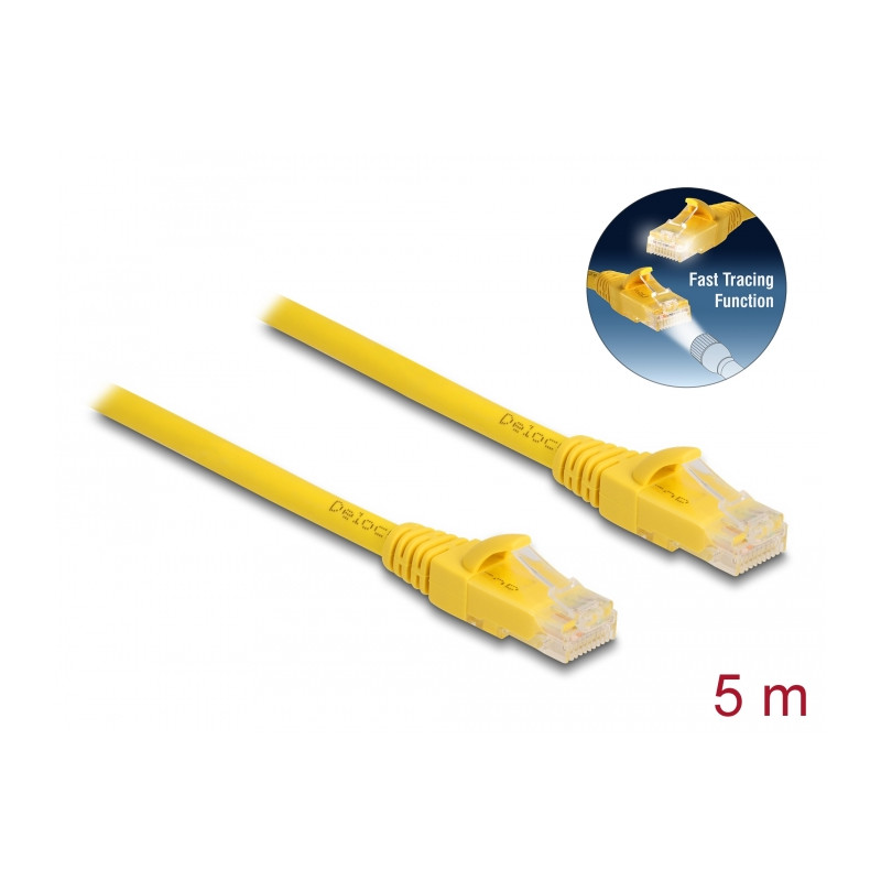 Delock RJ45 Kabel Cat.6A U/UTP Fast Tracing 5 m
