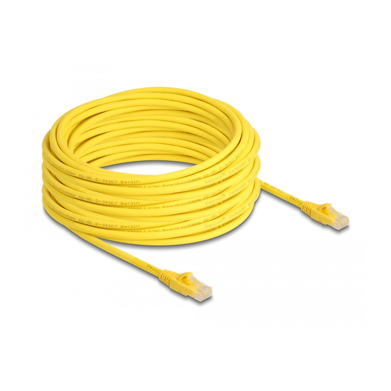 Delock RJ45 Kabel Cat.6A U/UTP Fast Tracing 15 m