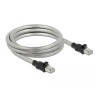 Delock RJ45 Kabel Cat.6A U/FTP mit Metallmantel 5 m