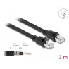 Delock Netzwerkkabel RJ45 Cat.6A F/UTP mit innerem Metallmantel 3 m