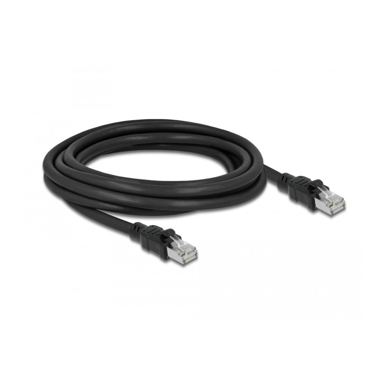 Delock Netzwerkkabel RJ45 Cat.6A F/UTP mit innerem Metallmantel 3 m