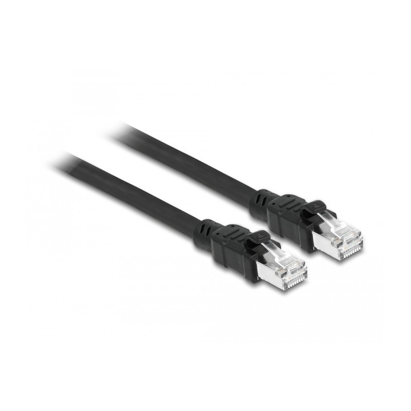 Delock Netzwerkkabel RJ45 Cat.6A F/UTP mit innerem Metallmantel 3 m