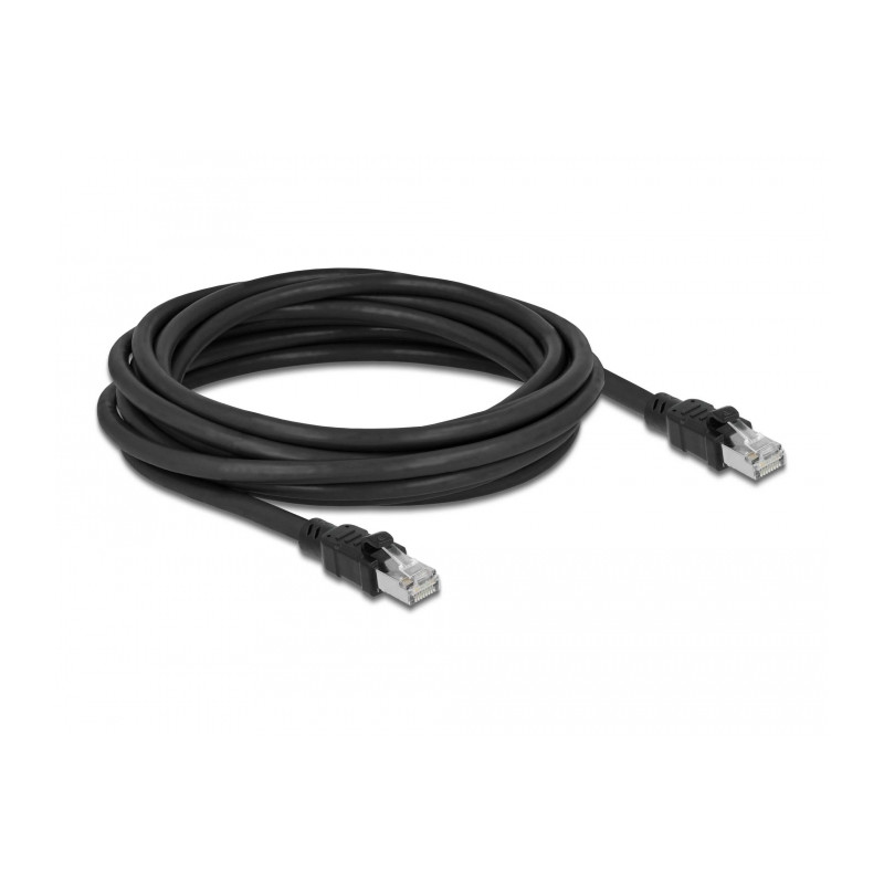 Delock Netzwerkkabel RJ45 Cat.6A F/UTP mit innerem Metallmantel 5 m