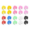 Delock Netzwerkkabel RJ45 Cat.6A S/FTP mit farbigen Clips 2 m