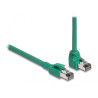 Delock RJ45 Netzwerkkabel PROFINET SF/UTP 90° gewinkelt 3 m grün