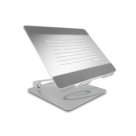 Delock Tablet und Notebook Standhalterung verstellbar Aluminium