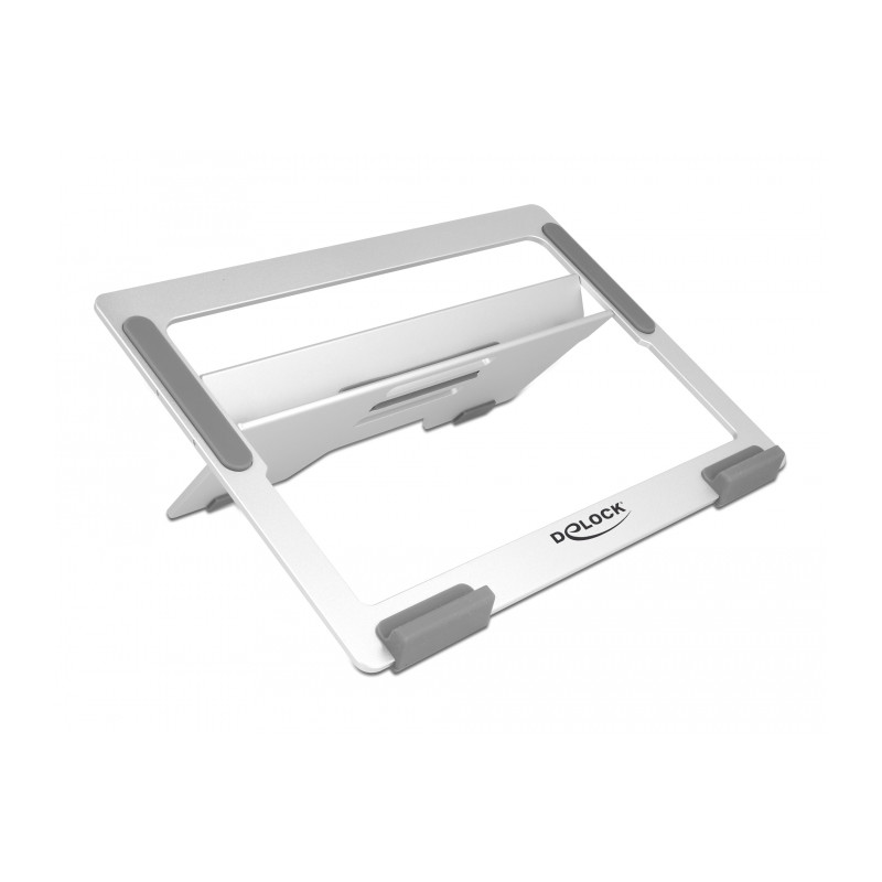 Delock Tablet und Notebook Standhalterung ideal für Reisen