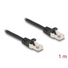 Delock Kabel RJ50 Stecker zu RJ50 Stecker F/UTP 1 m schwarz