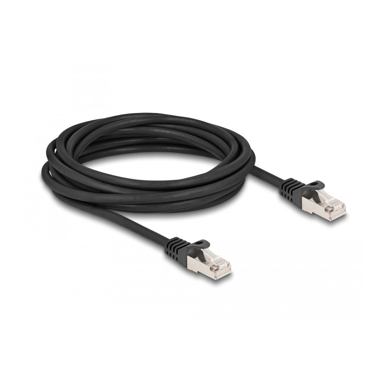 Delock Kabel RJ50 Stecker zu RJ50 Stecker F/UTP 5 m schwarz