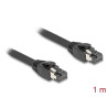 Delock RJ45 Netzwerkkabel Cat.8.1 S/FTP 1 m bis 40 Gbps schwarz