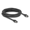Delock RJ45 Netzwerkkabel Cat.8.1 S/FTP 5 m bis 40 Gbps schwarz