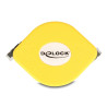 Delock RJ45 Aufrollkabel Cat.6A U/FTP 1,5 m schwarz / gelb