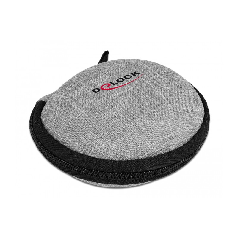 Delock Kopfhörer Schutztasche für In-Ear Kopfhörer