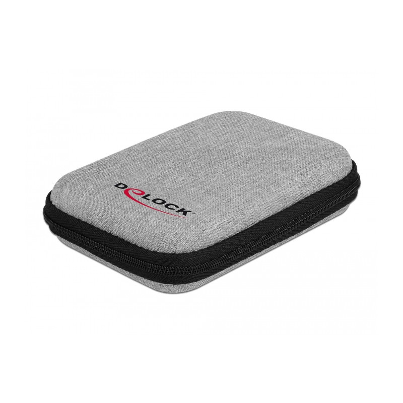Delock Schutztasche für 2.5″ SSDs, externe Gehäuse oder Festplatten bis 12 x 8 x 2 cm