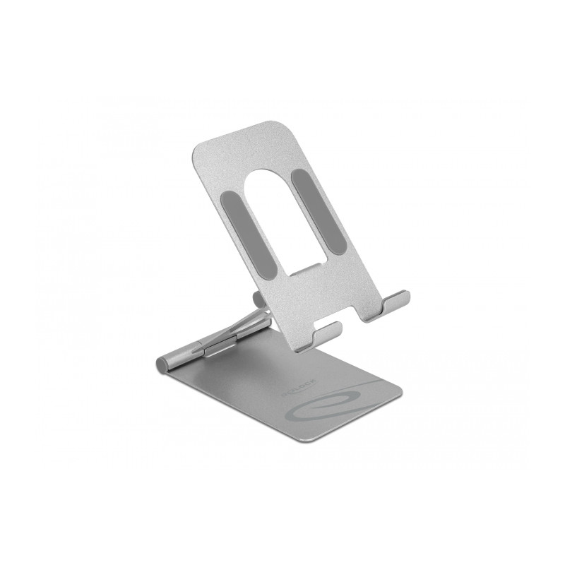 Delock Smartphone Standhalterung verstellbar Aluminium (122 g)