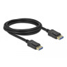 Delock DisplayPort Kabel 10K 60 Hz 54 Gbps Kunststoffgehäuse 2 m