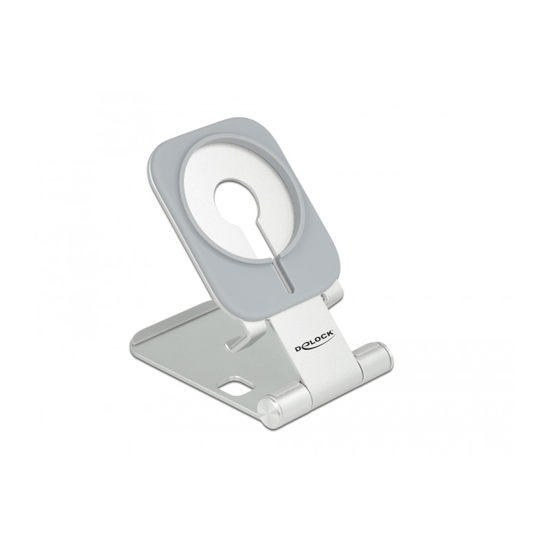 Delock Smartphone Standhalterung verstellbar für MagSafe Aluminium