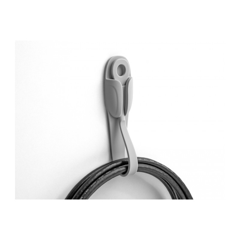 Delock Kabelhalter mit Schlaufe selbstklebend Set 3 Stück