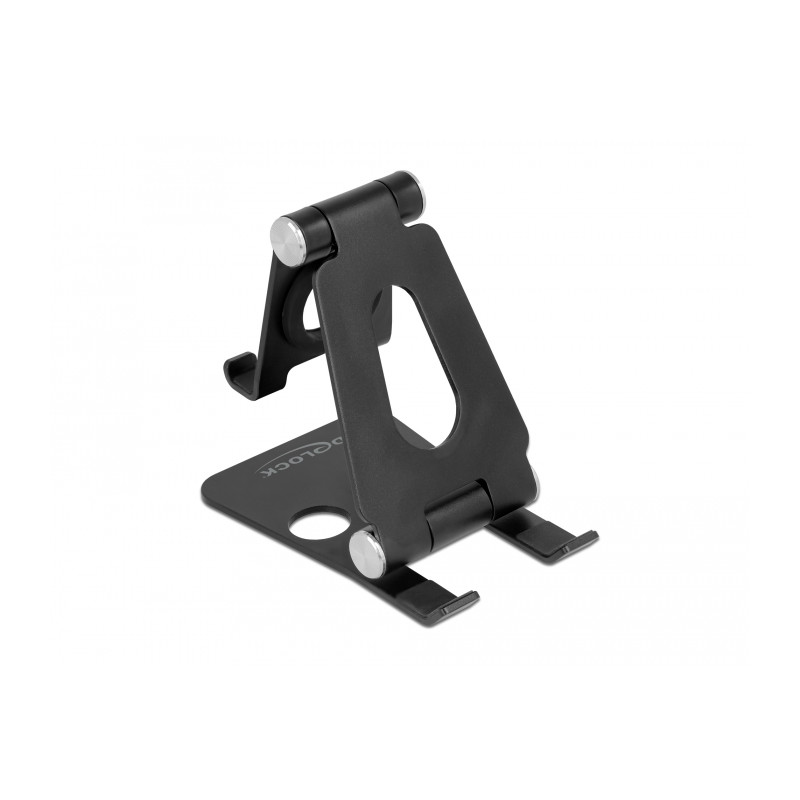 Delock Smartphone und Smartwatch Standhalterung verstellbar schwarz