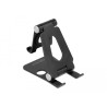 Delock Smartphone und Smartwatch Standhalterung verstellbar schwarz