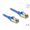 Delock RJ45 Netzwerkkabel Cat.8.1 F/FTP Slim 1 m blau