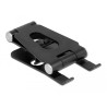 Delock Smartphone und Smartwatch Standhalterung verstellbar schwarz