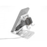 Delock Smartphone und Smartwatch Standhalterung verstellbar schwarz