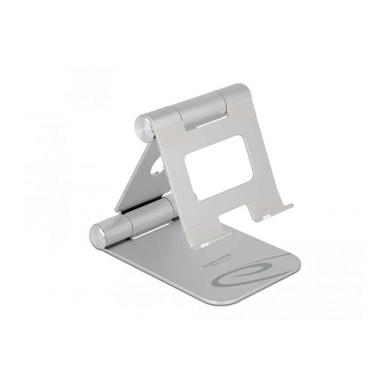 Delock Tablet Standhalterung verstellbar Aluminium