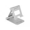 Delock Tablet Standhalterung verstellbar Aluminium
