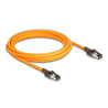 Delock RJ45 Netzwerkkabel mit USB Type-C™ Portfinder Funktion Self Tracing Cat.6A S/FTP 3 m orange