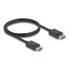 Delock Koaxiales DisplayPort Kabel 16K 60 Hz 80 Gbps 1 m