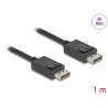 Delock DisplayPort Kabel 16K 30 Hz / 8K 60 Hz 40 Gbps 1 m