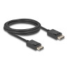 Delock DisplayPort Kabel 16K 30 Hz / 8K 60 Hz 40 Gbps 2 m