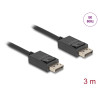 Delock DisplayPort Kabel 16K 30 Hz / 8K 60 Hz 40 Gbps 3 m