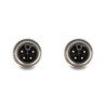 Delock M12 Kabel L-kodiert 4 Pin Stecker zu Stecker PUR schleppkettentauglich 5 m schwarz