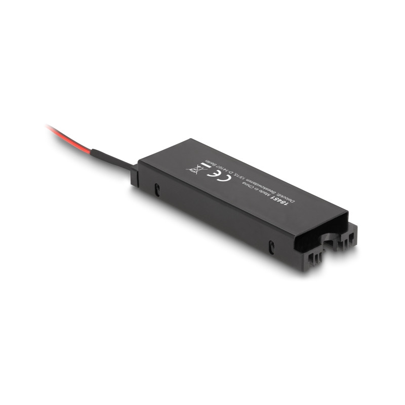 Delock Kühlkörper mit Lüfter für M.2 SSD 2280 schwarz