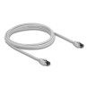 Delock RJ45 Netzwerkkabel Cat.8.1 S/FTP 3 m bis 40 Gbps grau